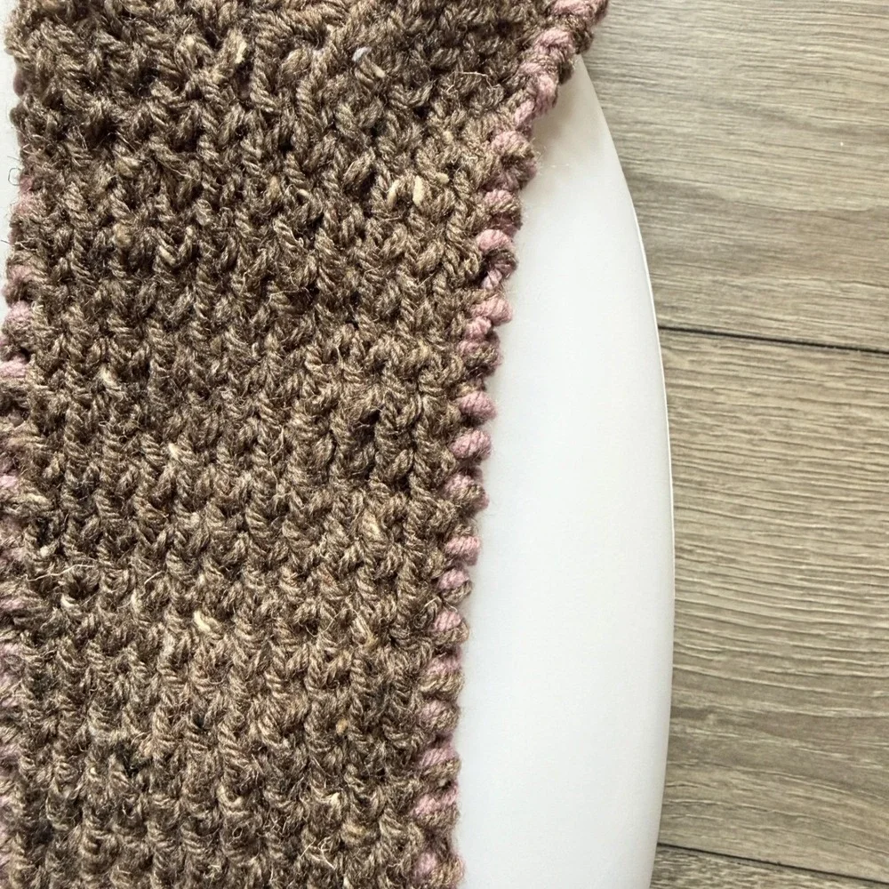 Handmade knitted sling‎ bag phone sock